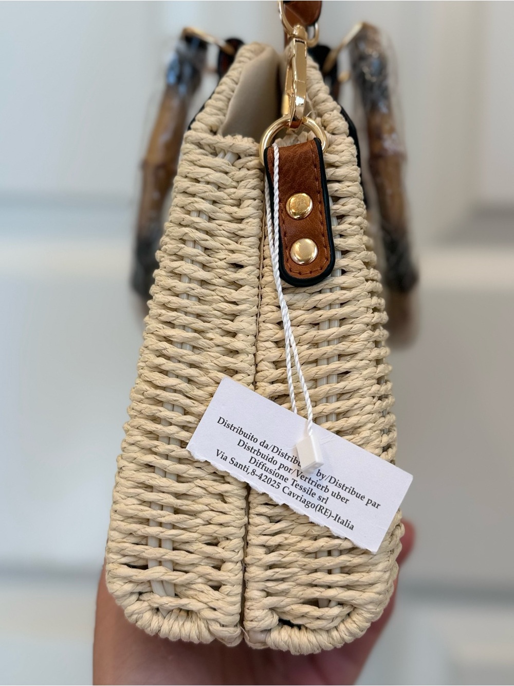 Intrend by Max Mara Bamboo-Handle Trapeze Bag Size: OS Spring /Summer - Picture 8 of 16